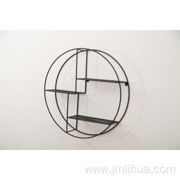 hanging circular wall mounted storage rack